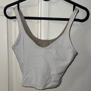 lululemon athletica White Tank Top